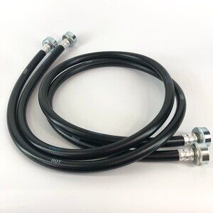 Washing Machine Hot And Cold Water Hoses 48 Inches Long